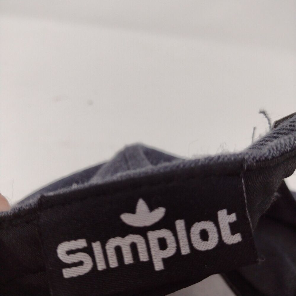 Simplot Patch Strapback Hat Gray Osfa Adjustable … - image 8